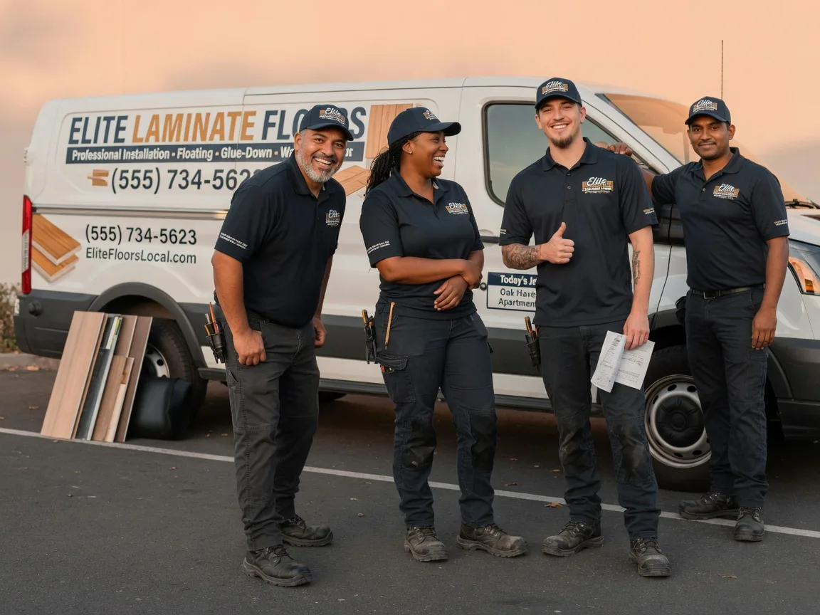 Laminate flooring installation company in Weleetka, OK